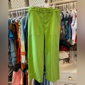 Lacausa Green Wide Legged Pants
